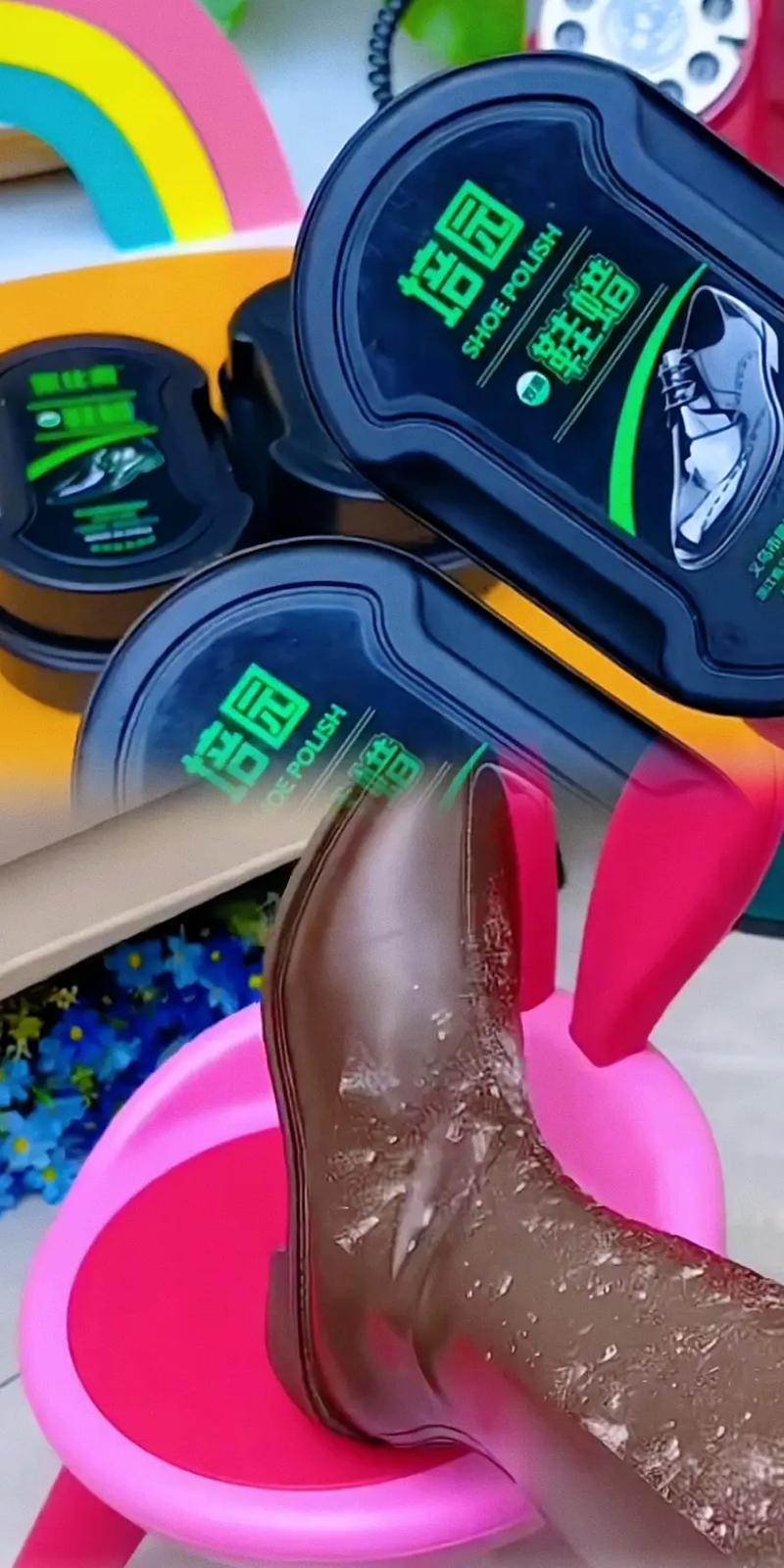 皮鞋鞋油变硬？滴入几滴橄榄油软化​