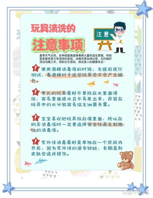玩具消毒全攻略：不同材质玩具的清洁方法