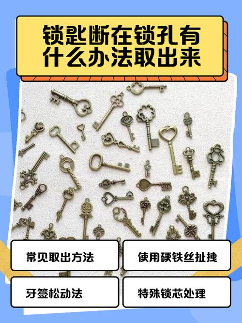 钥匙断在锁孔里？口香糖应急取出技巧​