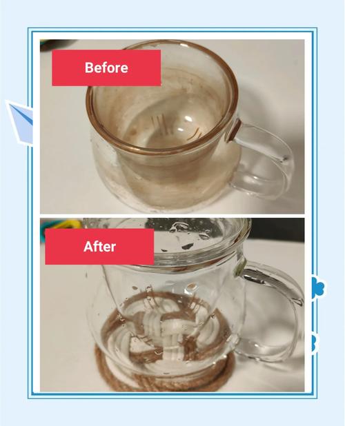 用盐清洁玻璃杯污渍，简单有效清洁法​