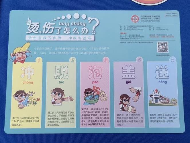 家庭急救常识?烫伤冲脱泡盖送!