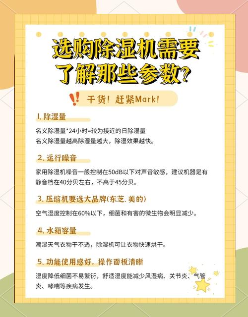 家居防潮,除湿机选购指南
