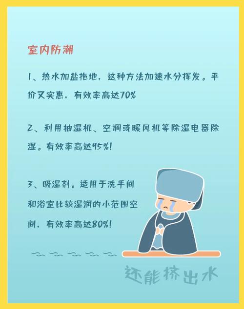 应对回南天防潮除湿策略