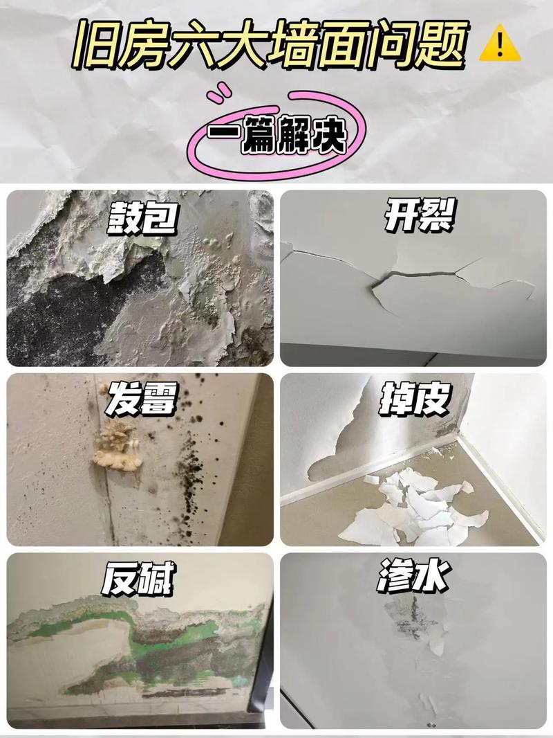 家庭墙面修补：小裂缝、小污渍，自己动手就能修补​