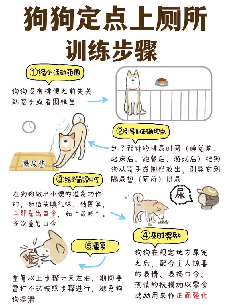狗狗训练基础：定点排便、握手，正向激励方法​